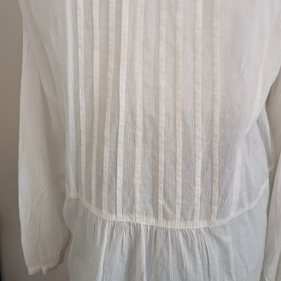 Cottagecore Cotton Tunic With Ruffles - Picture 11 of 15